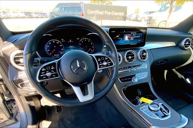 used 2023 Mercedes-Benz C-Class car, priced at $40,876