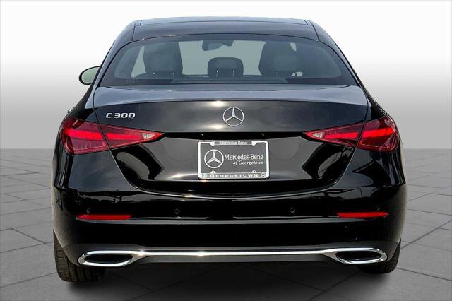 new 2025 Mercedes-Benz C-Class car, priced at $51,685