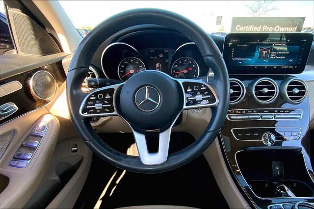 used 2019 Mercedes-Benz C-Class car, priced at $19,368