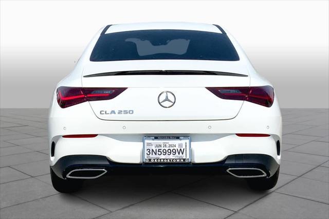 new 2025 Mercedes-Benz CLA 250 car, priced at $52,785