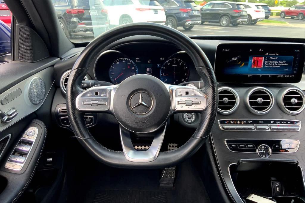 used 2019 Mercedes-Benz C-Class car, priced at $27,884