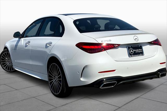 new 2024 Mercedes-Benz C-Class car, priced at $61,345