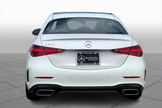 new 2024 Mercedes-Benz C-Class car, priced at $61,755