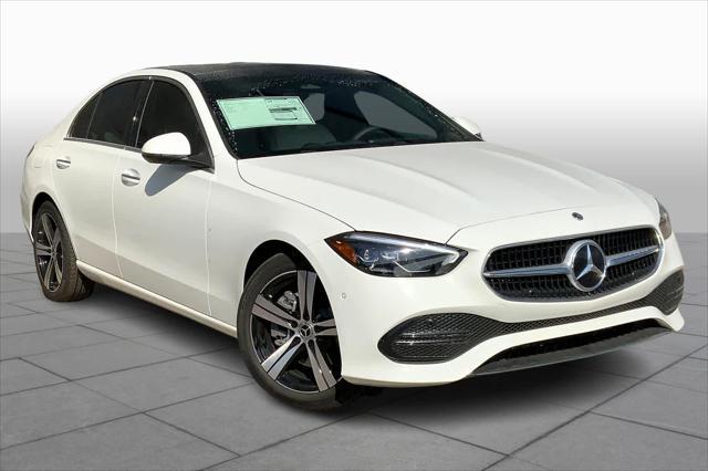 new 2025 Mercedes-Benz C-Class car, priced at $51,050