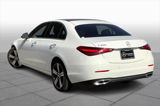 new 2025 Mercedes-Benz C-Class car, priced at $51,050