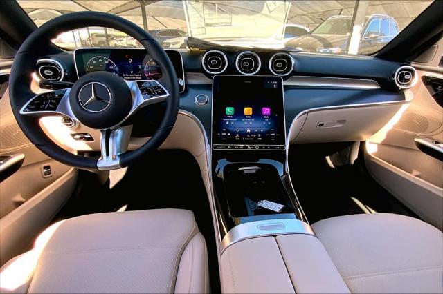 new 2025 Mercedes-Benz C-Class car, priced at $51,050