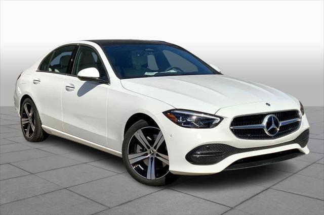 new 2025 Mercedes-Benz C-Class car, priced at $51,050