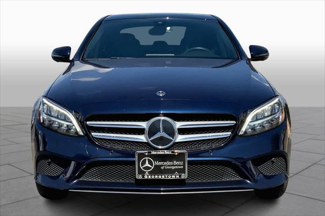 used 2021 Mercedes-Benz C-Class car, priced at $32,689