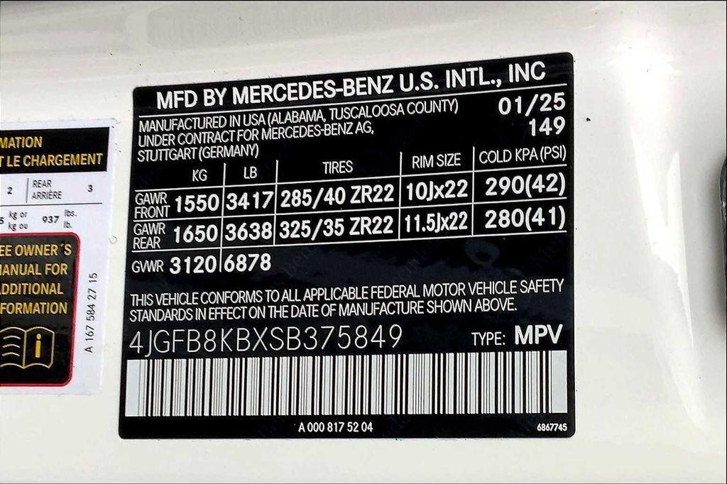 new 2025 Mercedes-Benz AMG GLE 63 car, priced at $140,545