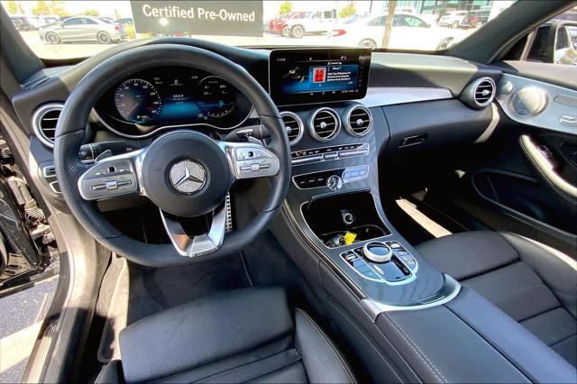 used 2021 Mercedes-Benz C-Class car, priced at $35,863