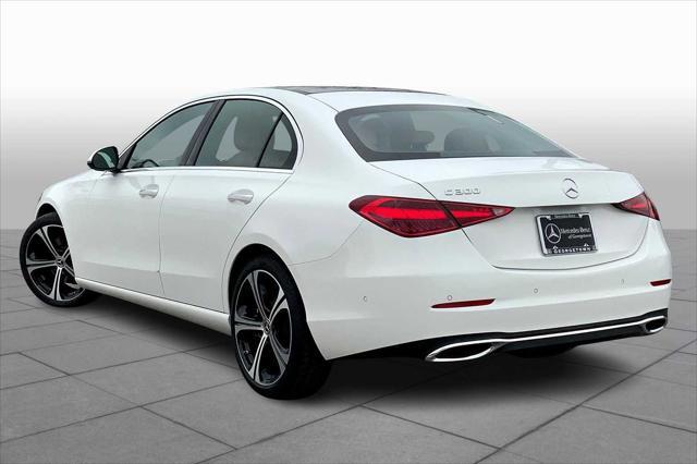 new 2025 Mercedes-Benz C-Class car, priced at $51,685