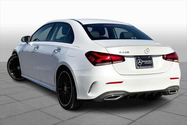 used 2021 Mercedes-Benz A-Class car, priced at $27,963