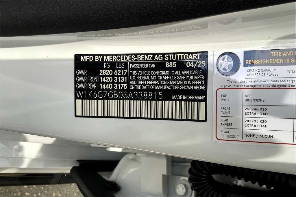 new 2025 Mercedes-Benz S-Class car, priced at $140,480