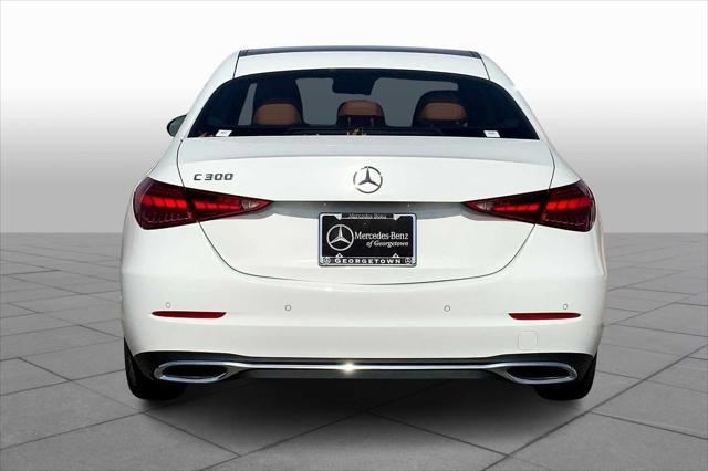 new 2025 Mercedes-Benz C-Class car, priced at $53,805