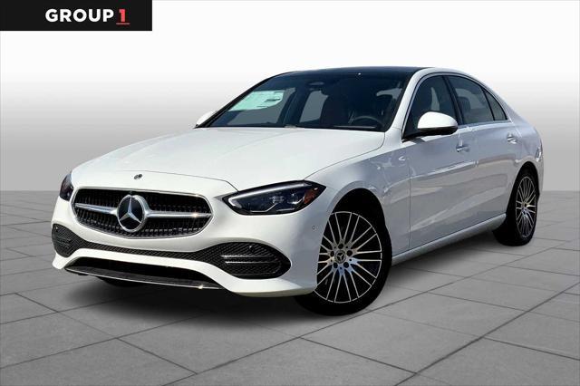 new 2025 Mercedes-Benz C-Class car, priced at $53,805