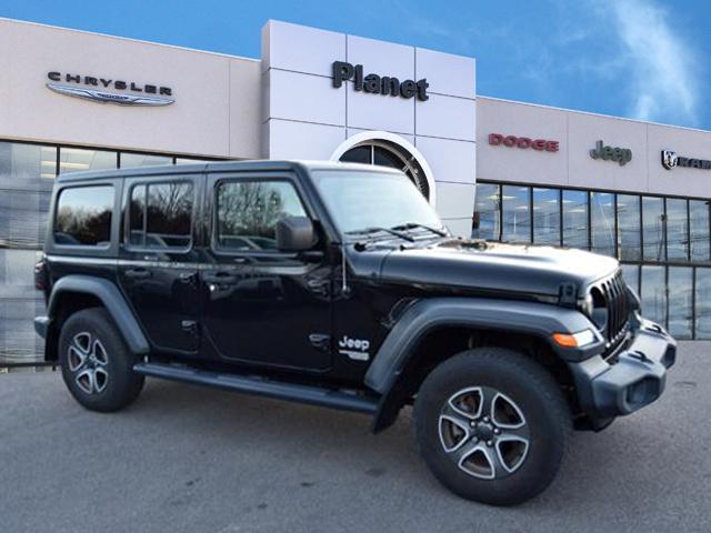 used 2020 Jeep Wrangler Unlimited car, priced at $34,497