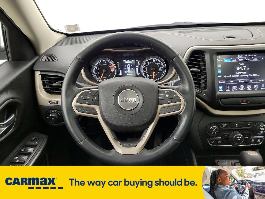 used 2017 Jeep Cherokee car, priced at $16,998