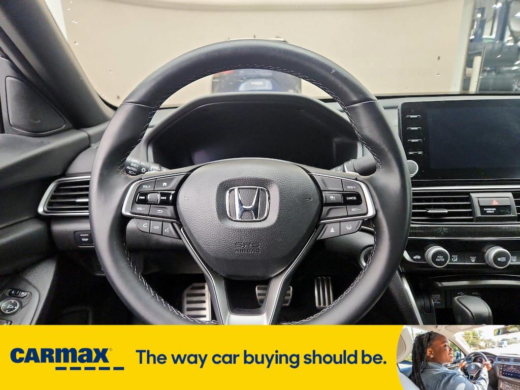 used 2022 Honda Accord car, priced at $28,998