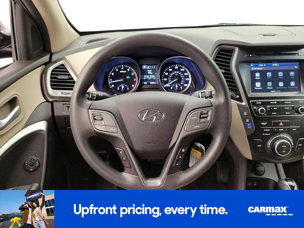 used 2017 Hyundai Santa Fe car, priced at $14,998