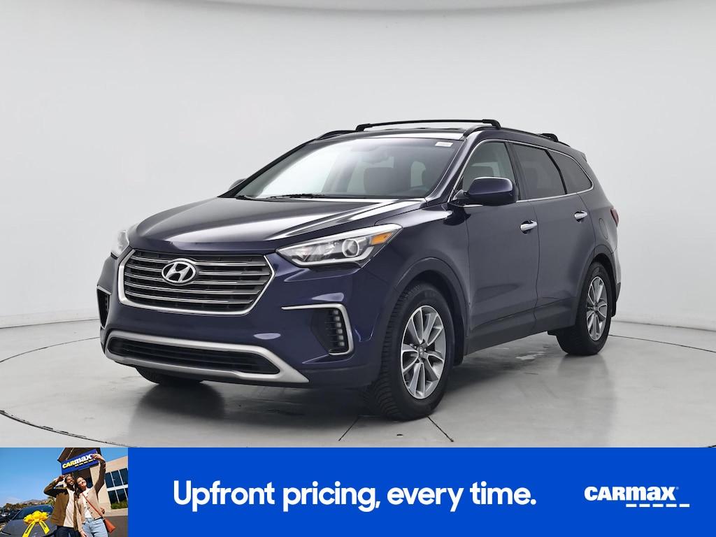 used 2017 Hyundai Santa Fe car, priced at $14,998
