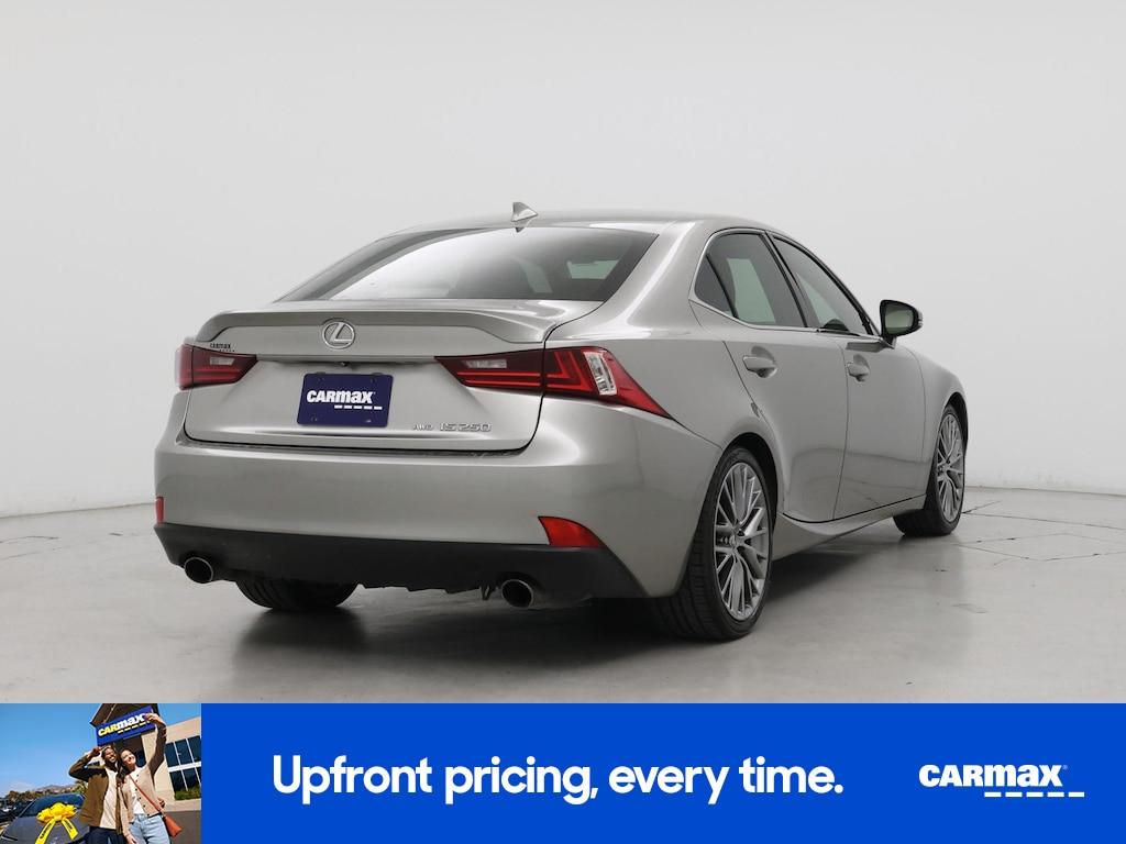 used 2015 Lexus IS 250 car, priced at $18,998