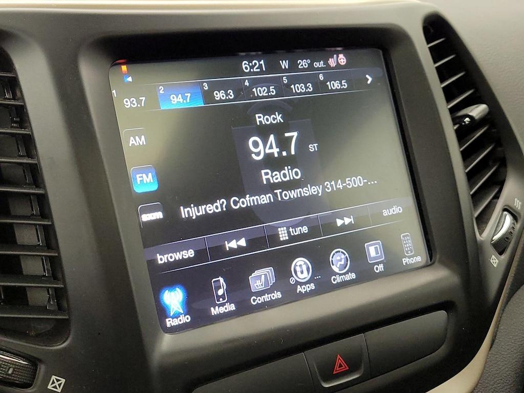 used 2017 Jeep Cherokee car, priced at $16,998