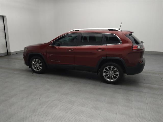 used 2021 Jeep Cherokee car, priced at $23,895
