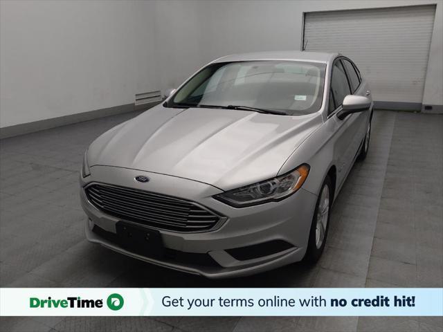 used 2018 Ford Fusion Hybrid car, priced at $16,195