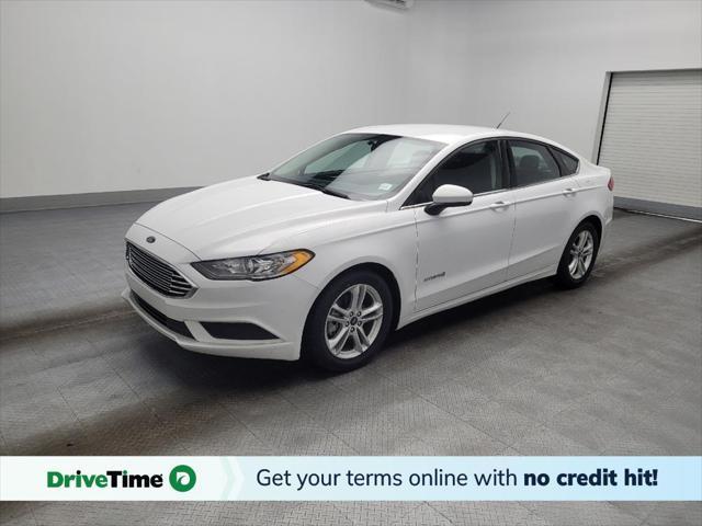 used 2018 Ford Fusion Hybrid car, priced at $14,695