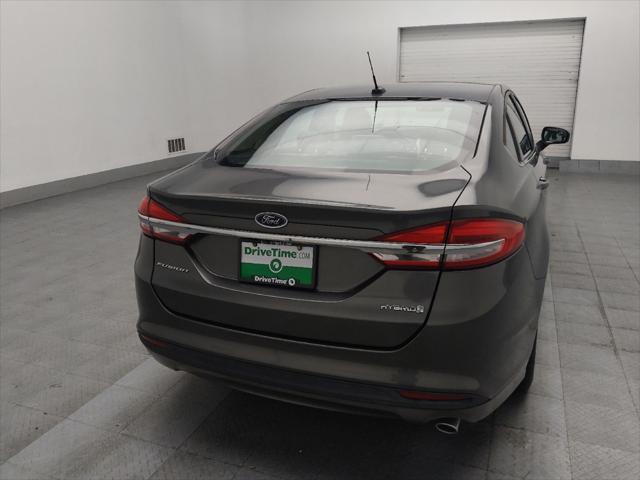 used 2017 Ford Fusion Hybrid car, priced at $16,395