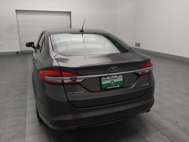 used 2017 Ford Fusion Hybrid car, priced at $16,395