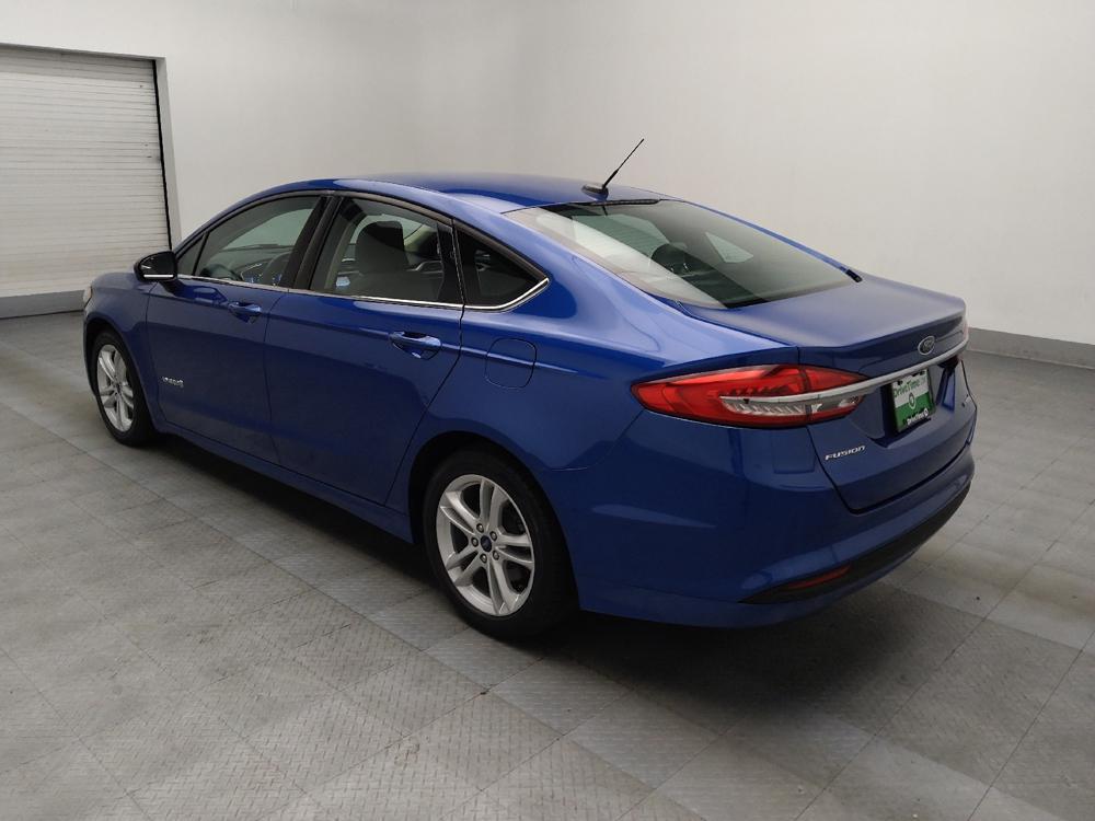 used 2018 Ford Fusion Hybrid car, priced at $14,395