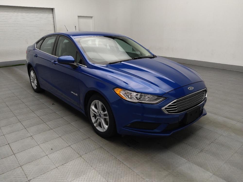used 2018 Ford Fusion Hybrid car, priced at $14,395