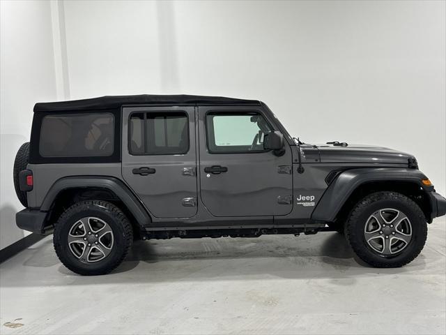 used 2018 Jeep Wrangler Unlimited car, priced at $21,672