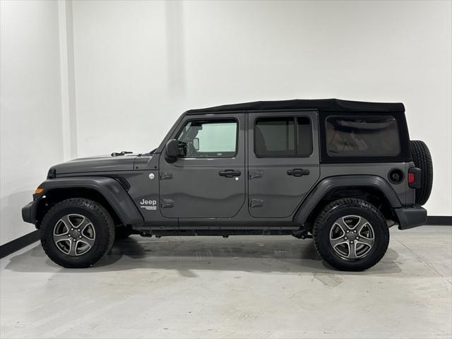 used 2018 Jeep Wrangler Unlimited car, priced at $21,672