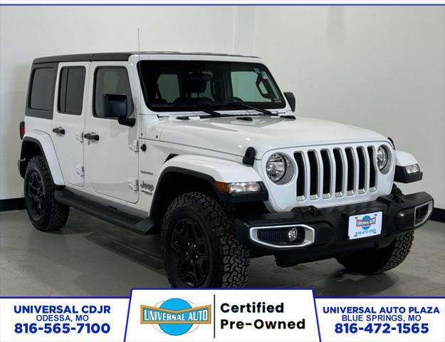 used 2021 Jeep Wrangler Unlimited car, priced at $37,818