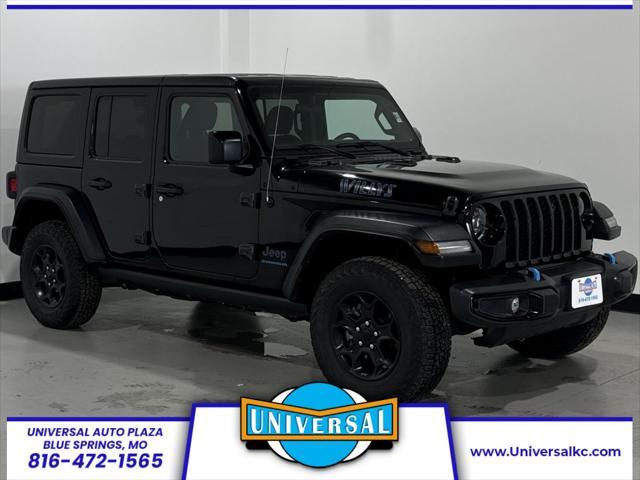 used 2023 Jeep Wrangler 4xe car, priced at $29,921