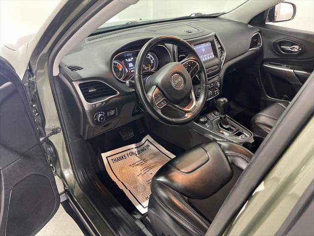 used 2019 Jeep Cherokee car, priced at $17,490