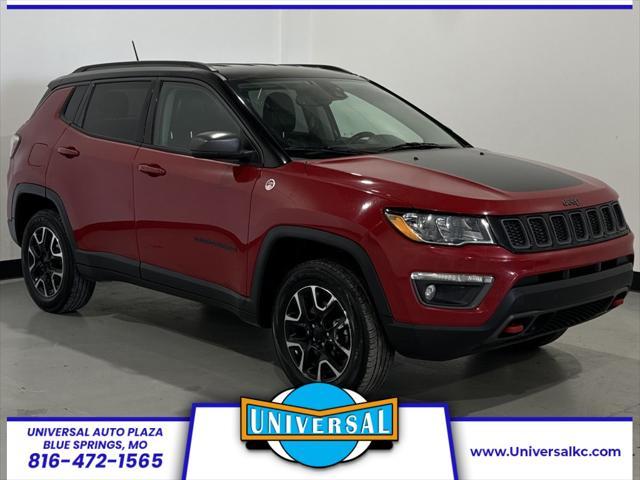 used 2021 Jeep Compass car, priced at $19,660