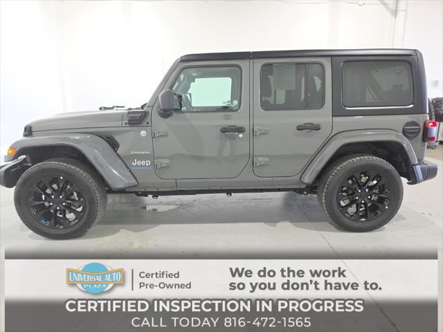 used 2023 Jeep Wrangler 4xe car, priced at $27,987