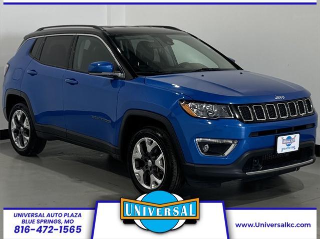 used 2021 Jeep Compass car, priced at $16,822