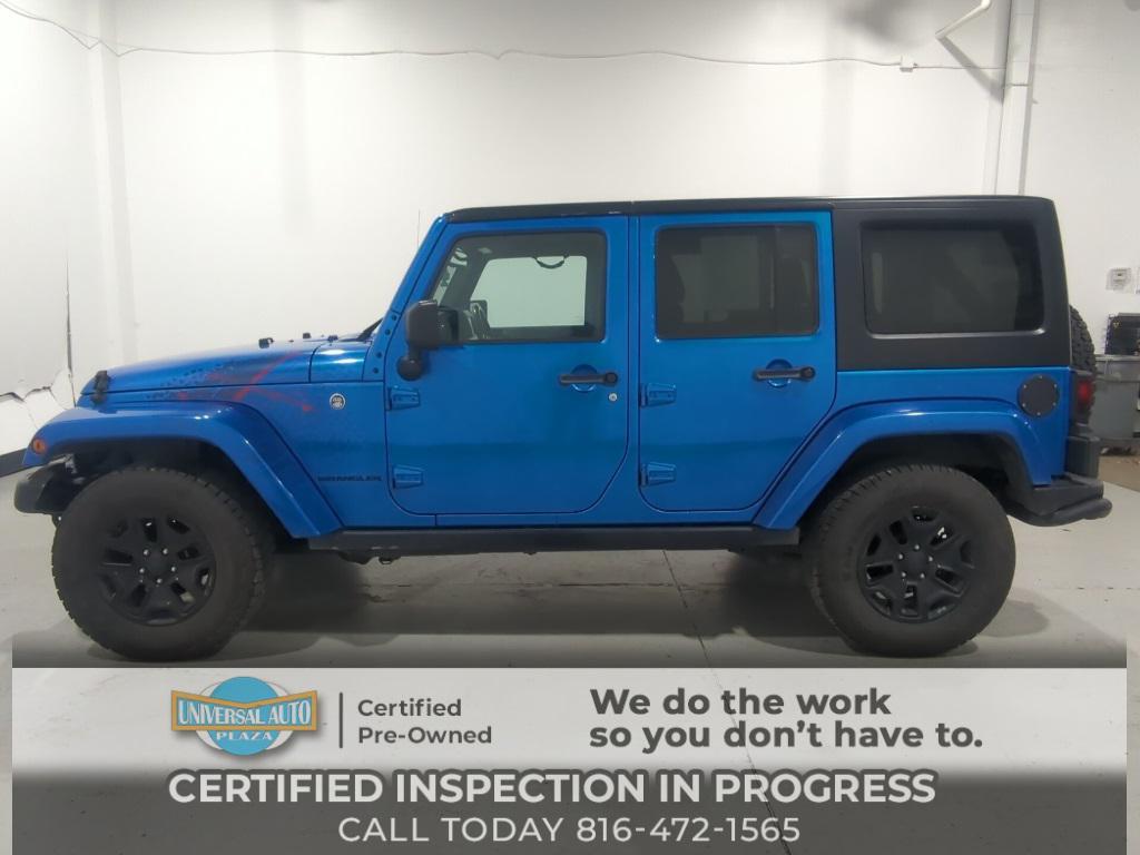 used 2016 Jeep Wrangler Unlimited car, priced at $15,998