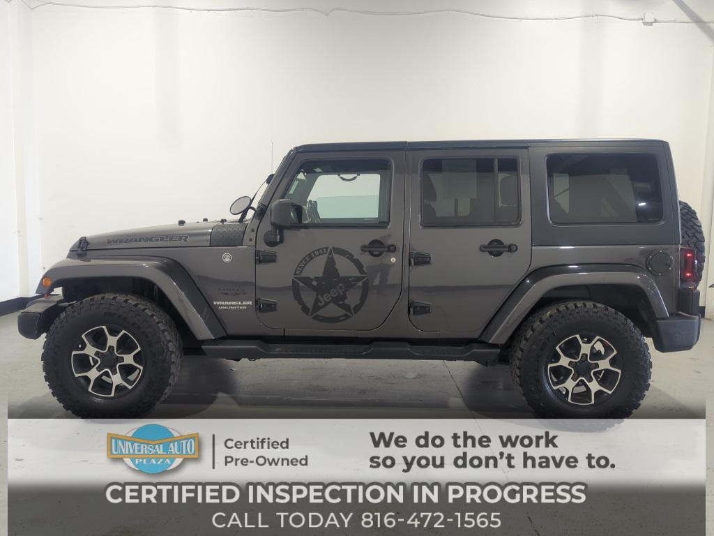 used 2016 Jeep Wrangler Unlimited car, priced at $19,550