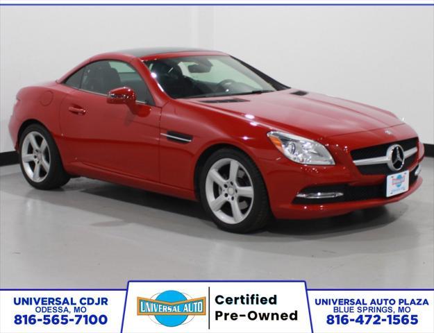 used 2015 Mercedes-Benz SLK-Class car, priced at $22,840