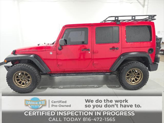 used 2014 Jeep Wrangler Unlimited car, priced at $21,991