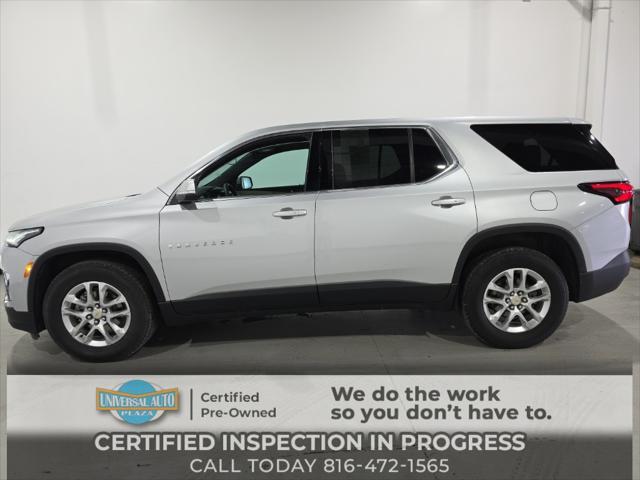 used 2022 Chevrolet Traverse car, priced at $23,450