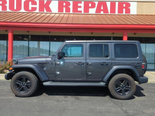 used 2021 Jeep Wrangler Unlimited car, priced at $40,740