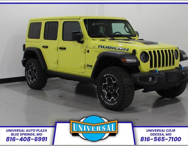 used 2023 Jeep Wrangler 4xe car, priced at $43,928