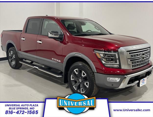 used 2022 Nissan Titan car, priced at $39,474