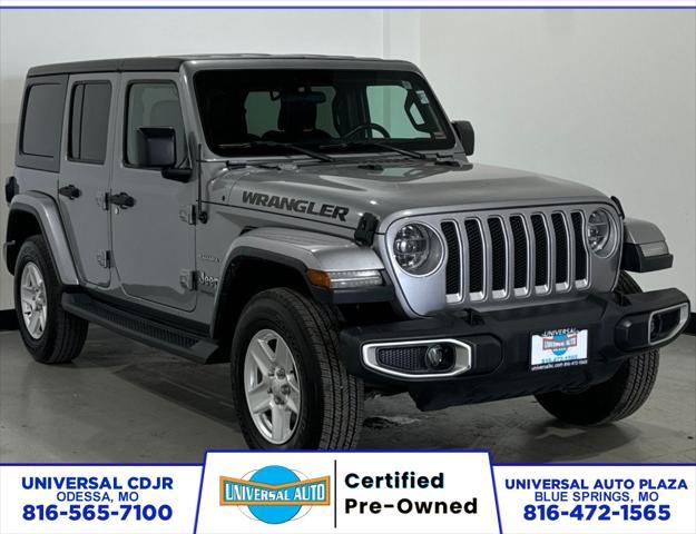 used 2018 Jeep Wrangler Unlimited car, priced at $29,856